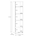 Verniq 55 cm Display Cabinet