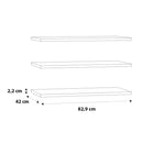 Winn II Set of 3 Shelves - 2.2cm Thick 83cm