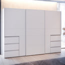 Winn II Sliding Door Wardrobe with Drawers 270cm