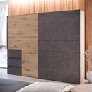 Winn II Sliding Door Wardrobe with Drawers 250cm
