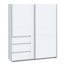 Winn II Sliding Door Wardrobe with Drawers 170cm