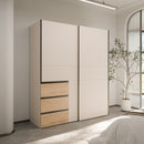 Winn II Sliding Door Wardrobe with Drawers 170cm