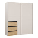 Winn II Sliding Door Wardrobe with Drawers 170cm