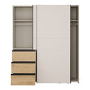 Winn II Sliding Door Wardrobe with Drawers 170cm
