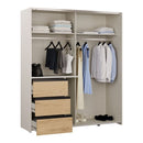 Winn II Sliding Door Wardrobe with Drawers 170cm