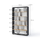 FITT FP-01 - bookcase with LED lighting