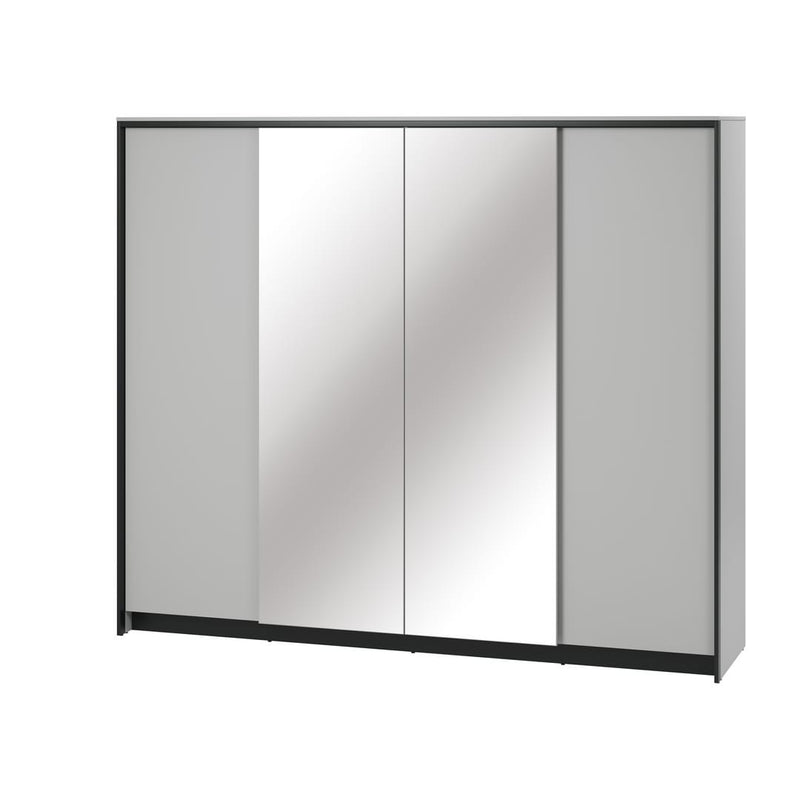 Gris Hinged Door Wardrobe 250cm