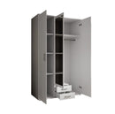 Karl Hinged Door Wardrobe 120cm