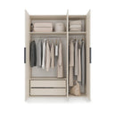 Lumo Hinged Door Wardrobe 150cm
