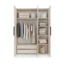 Lumo Hinged Door Wardrobe 150cm