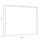 Trondheim wardrobe surround with LED