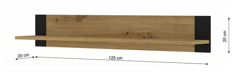 Mondi Wall Shelf 125cm