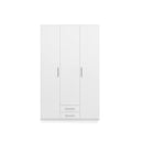 Mora Hinged Door Wardrobe 122cm