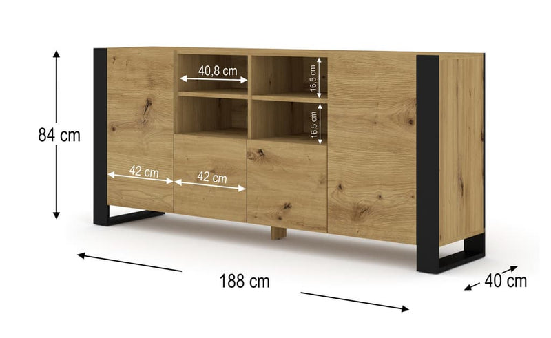 Mondi Sideboard Cabinet 188cm
