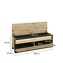 Quant QG-04 Storage Bench 135cm with LED Lighting