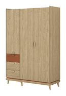 Scandi Hinged Door Wardrobe 144cm