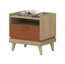 Scandi Bedside Table 50cm