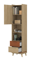 Scandi Tall Cabinet 50cm