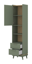 Scandi Tall Cabinet 50cm