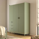 Scandi Hinged Door Wardrobe 144cm