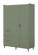 Scandi Hinged Door Wardrobe 144cm