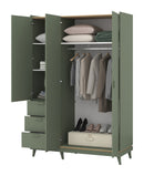 Scandi Hinged Door Wardrobe 144cm