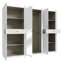 Serenade Hinged Wardrobe with Mirror