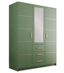 Bali II D3 Hinged Mirrored Door Wardrobe 147cm