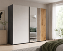 Evora Mirrored Sliding Door Wardrobe 250cm