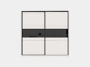 Manhattan Sliding Door Wardrobe 226cm (MANHATTAN-226)