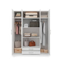 Taby Hinged Door Wardrobe 162cm
