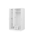 Taby Hinged Door Wardrobe 122cm