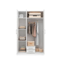 Taby Hinged Door Wardrobe 122cm