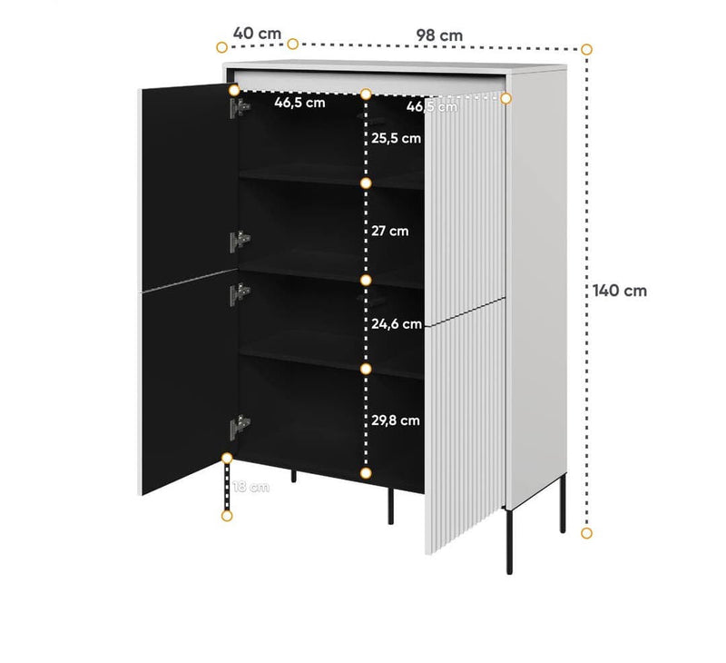Trend TR-03 Highboard Cabinet 98cm