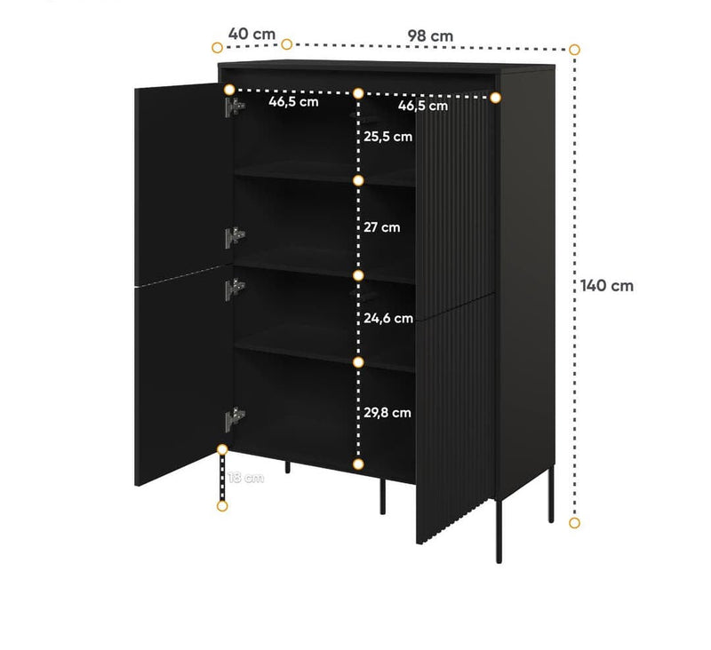 Trend TR-03 Highboard Cabinet 98cm