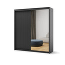 Trend 2 Sliding Mirrored Door Wardrobe with LED Lights