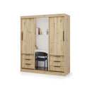 Vira Sliding Door Wardrobe 180cm