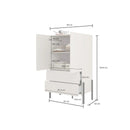 Yukon Highboard Cabinet 90cm