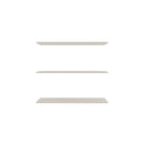 Optional Shelves [49cm] For Lumo Hinged Door Wardrobe 150cm