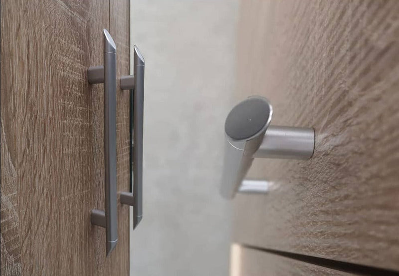 Alex Hinged Door Wardrobe 150cm - Handle
