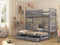 Wooden Bunk Bed Viki with Trundle and Storage