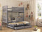 Wooden Bunk Bed Viki with Trundle and Storage
