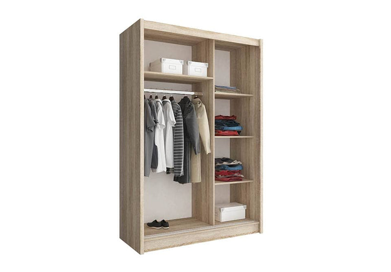 Maja Sliding Door Wardrobe 130cm