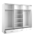 Arti 23 - 3 Sliding Door Wardrobe 250cm