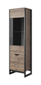 Arden Tall Display Cabinet 56cm