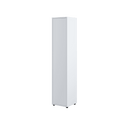 Bed Concept BC-21 Tall Storage Cabinet 45cm [White Matt] - Front Image