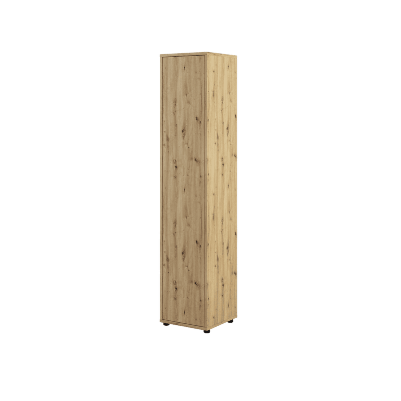 Bed Concept BC-21 Tall Storage Cabinet 45cm [Oak]- Front Image
