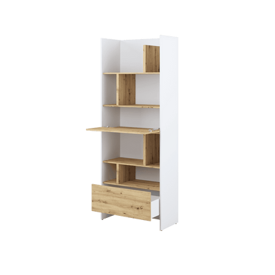 Bed Concept BC-22 Bookcase 84cm [Oak] - Interior Image