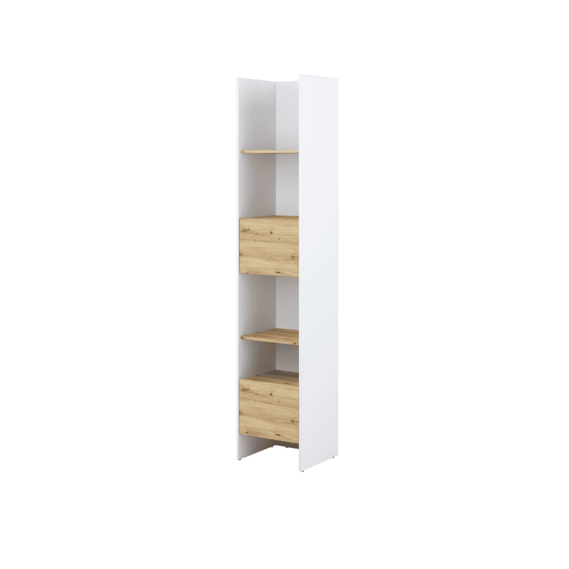 Bed Concept BC-23 Tall Storage Cabinet 44cm [White] - Front Image