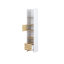 Bed Concept BC-23 Tall Storage Cabinet 44cm [White] - Interior Image